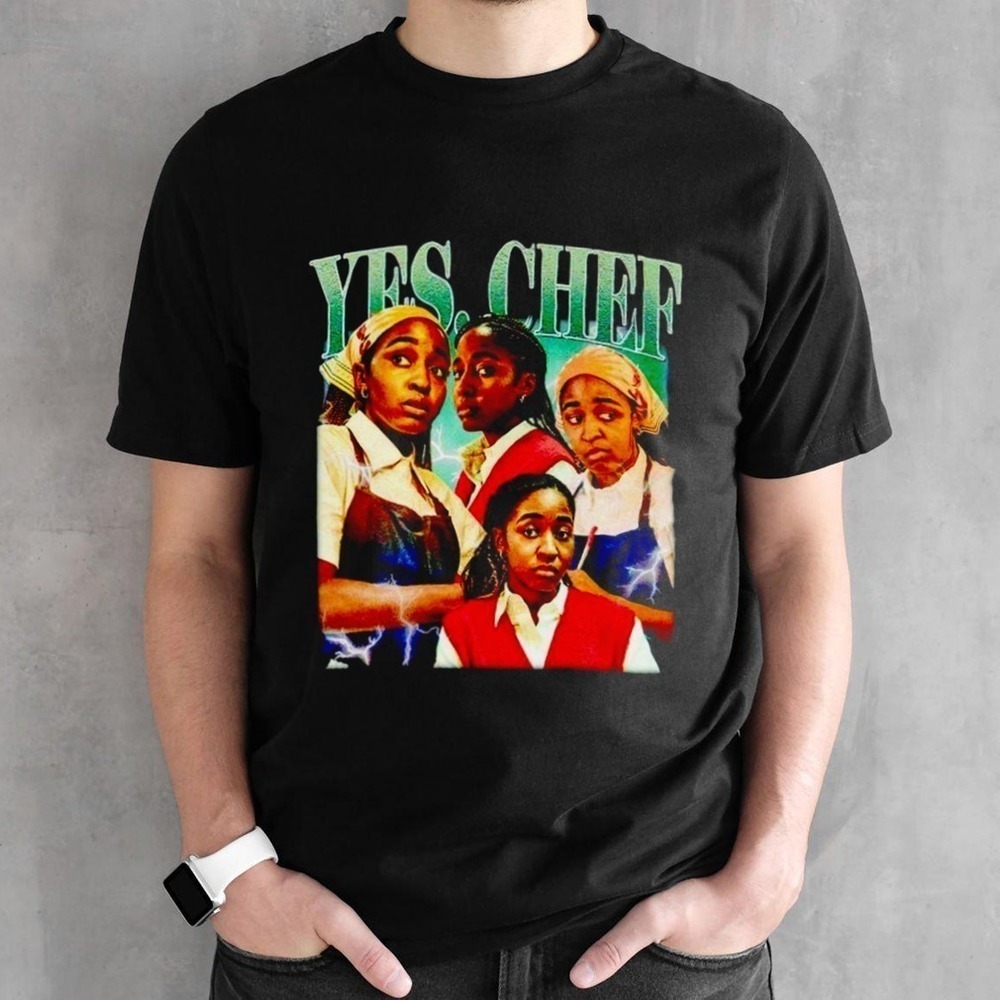 Yes Chef Unisex 90S Tshirt Ayo Edebiri The Bear Shirt